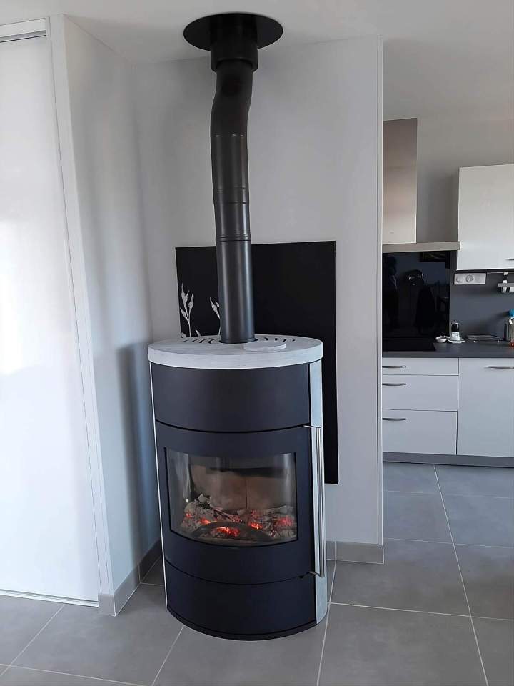 Des poêles à bois à la fois esthétiques et performantes.